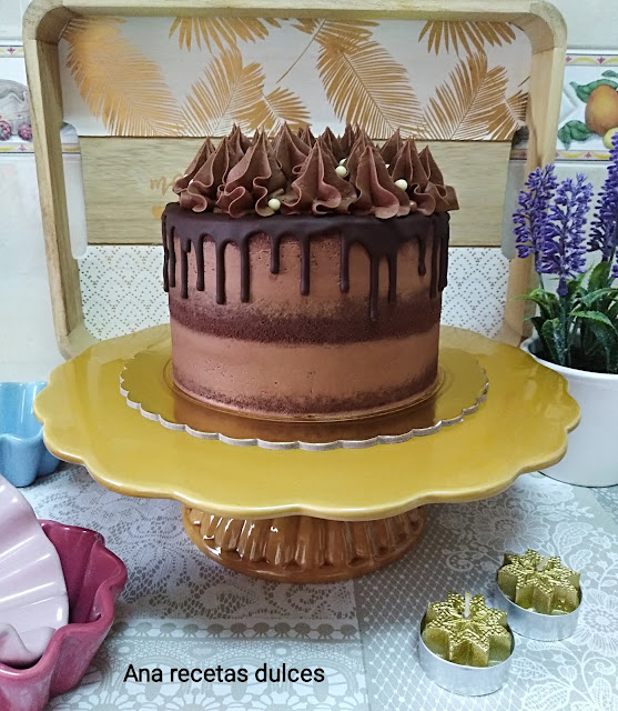 Naked cake (pastel desnudo) - Ana Recetas Dulces