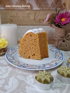 Bundt cake de boniato o batata 
