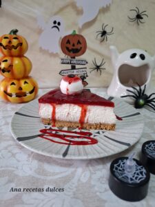 Tarta de queso y fresa 