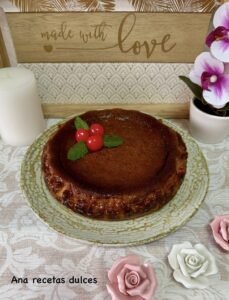 Cheesecake de queso y caramelo 