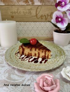 Cheesecake de queso y caramelo 